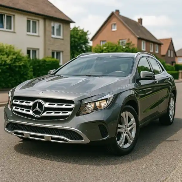 Ein gebrauchtes Mittelklasse-Auto, das im Rahmen eines Autoankaufs in Heilbronn angeboten wird.